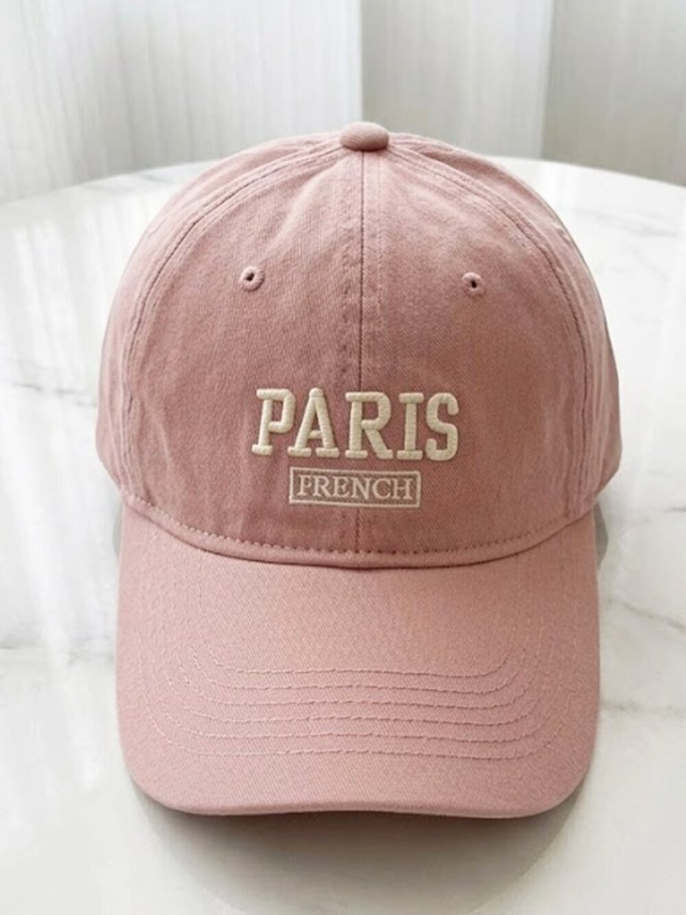 Ladies Light Pink Paris Cute Ladies Hat - Picture 1 of 5